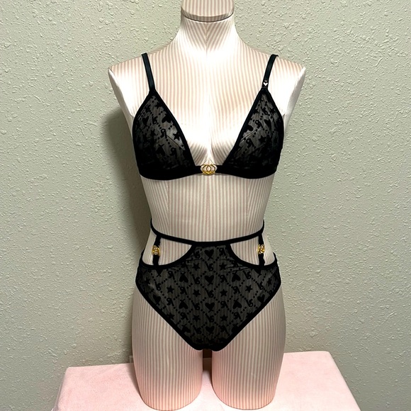 1day Sale! VS triangle Bra and panty set - Picture 3 of 7